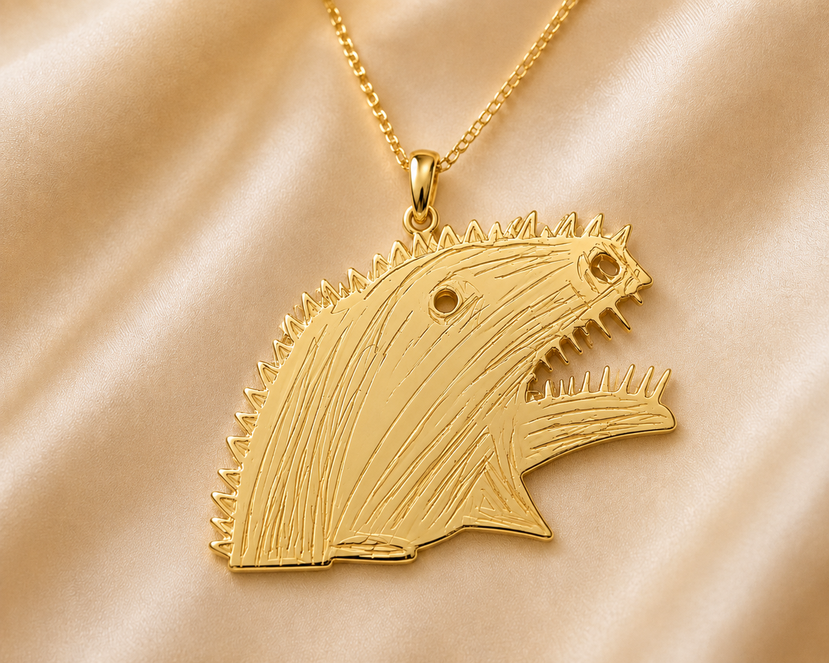 Gouden hanger uit Noah's Schetsboek